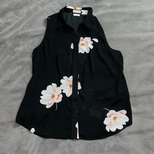 Van Heusen Blouse Size Medium